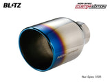 Blitz NUR Spec Custom Edition -VSR - Exhaust System - GR Yaris   Part No: 63196V tailpipe