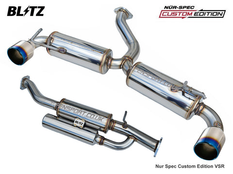 Blitz NUR Spec Custom Edition -VSR - Exhaust System - GR Yaris   Part No: 63196V