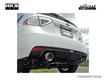 HKS Silent Hi Power - Exhaust - Impreza GRB - installed