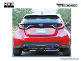 HKS Super Turbo Muffler - Exhaust - GR Yaris - install