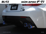 Blitz Nur-Spec F-Ti Exhaust System - Lexus RC-F