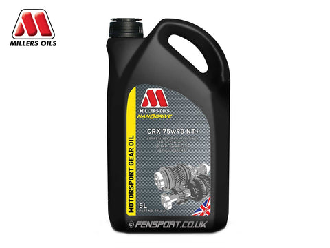 Millers Gear Oil With LSD Additive - CRX LS 75w90 NT+ - 5 Litre