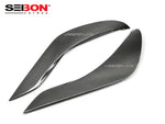 Seibon Carbon Fibre - Door Garnish - OE Style - GR Supra A90