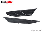 Seibon Carbon Fender Ducts - FR Style - GT86 & BRZ