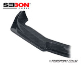 Seibon Carbon Fibre Front Lip Spoiler - TA Style - GT86