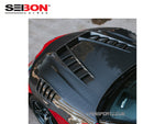 Seibon Carbon Fibre - Bonnet - TV Style - GR Supra A90