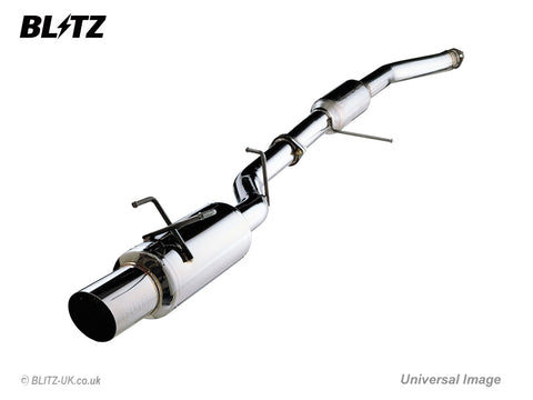 Blitz NUR Spec R Exhaust System - MN3080 - 200SX S15 SR20DET