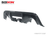 Seibon Carbon Fibre Rear Diffuser Cover - GT86 & BRZ