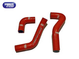 Red Samco Radiator Hose Set for Swift Sport ZC31S