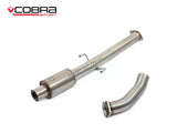 Cobra Exhaust Front Pipe - GPF Delete Pipe - GR Yaris - resonated