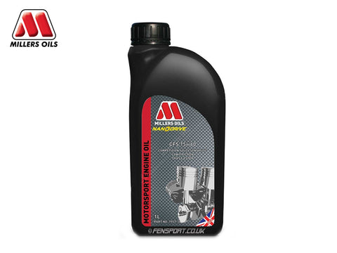 Millers - Fully Synthetic Engine Oil - CFS 15w60 - 1 Litre