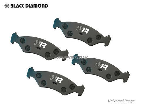 Brake Pads - Rear - Black Diamond Predator - RX300 03>, RX350 06>, RX400H 06>
