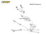 350Z Rear suspension diagram